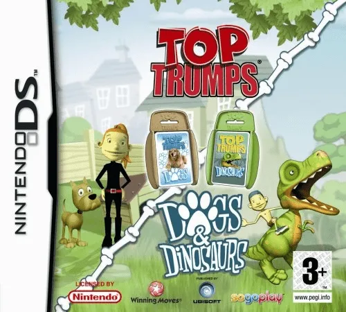 Top Trumps - Dogs & Dinosaurs (Europe) (En,Fr,De,Es,It)